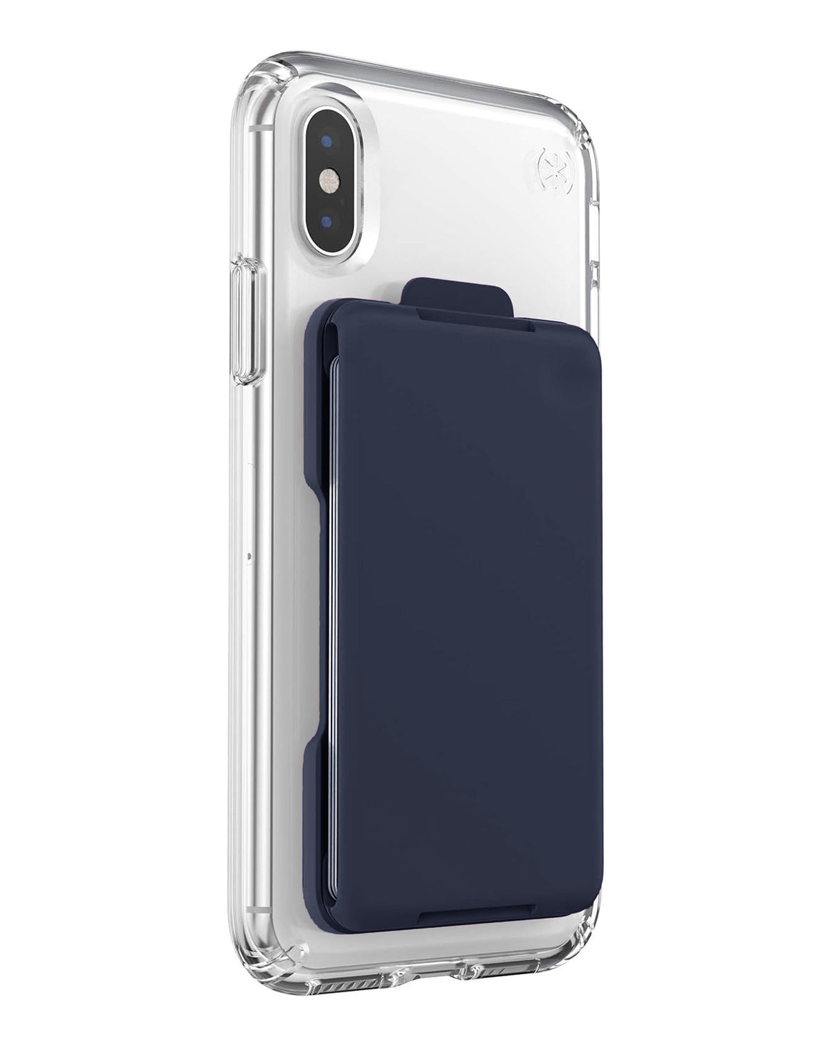 Speck- LootLock Stick-Wallet for Most Smartphones — Navy Blue