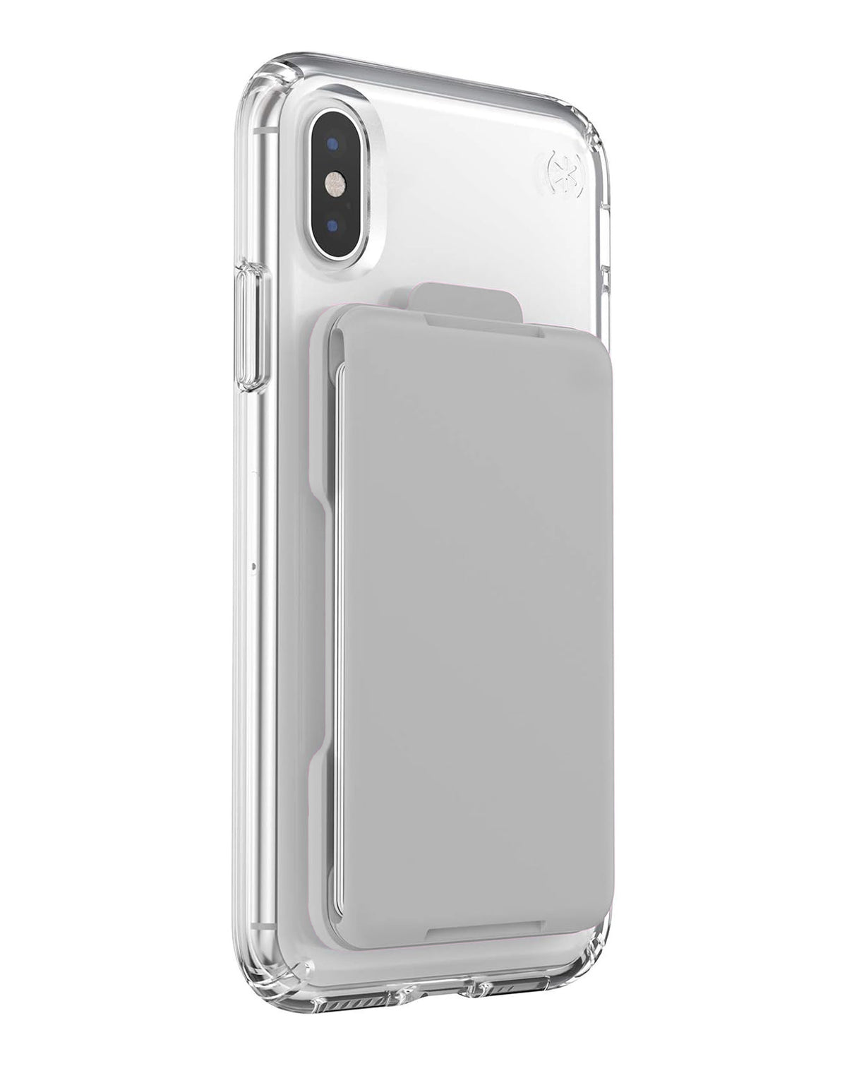 Speck- LootLock Stick-Wallet for Most Smartphones — Dolphin Gray