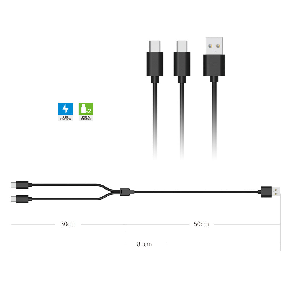 Dobe Dual USB Controller & VR Charging Cable for PlayStation 5