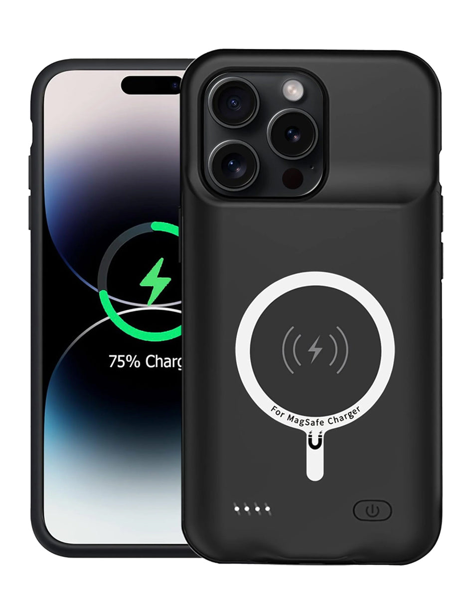 Slim Charging Case with Msafe Charging for iPhone 16 Pro — 7000 mAh