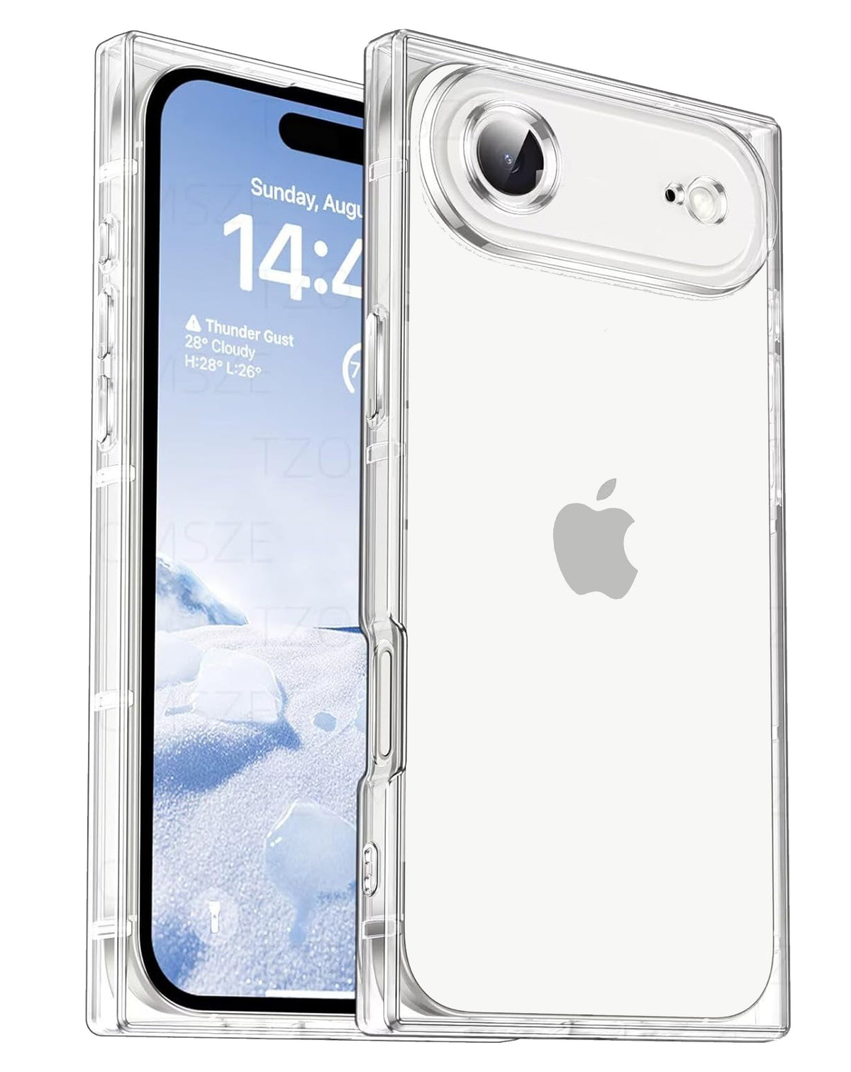 Crystal Clear Case for iPhone Air — Clear