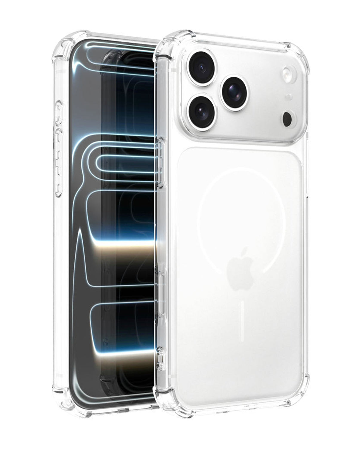Magnetic Crystal Clear Case for iPhone 17 Pro Max — Clear