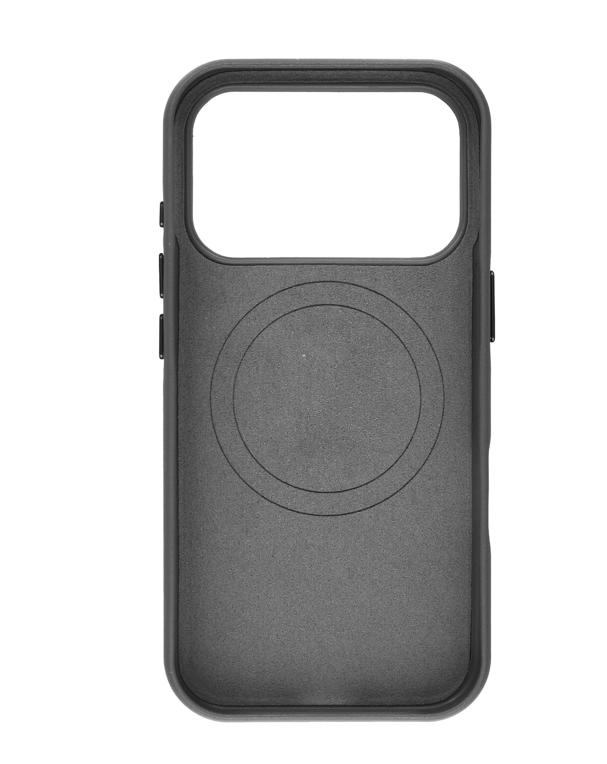 Leather Case for iPhone 17 Pro — Black