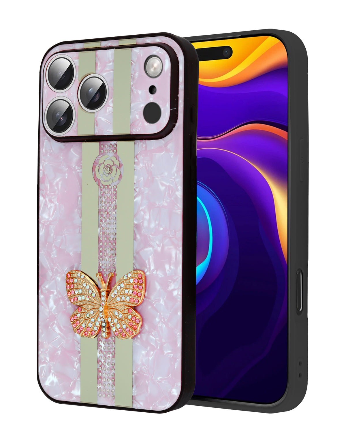 Kickstand Glitter Case for iPhone 17 Pro Max / 18 Pro Max