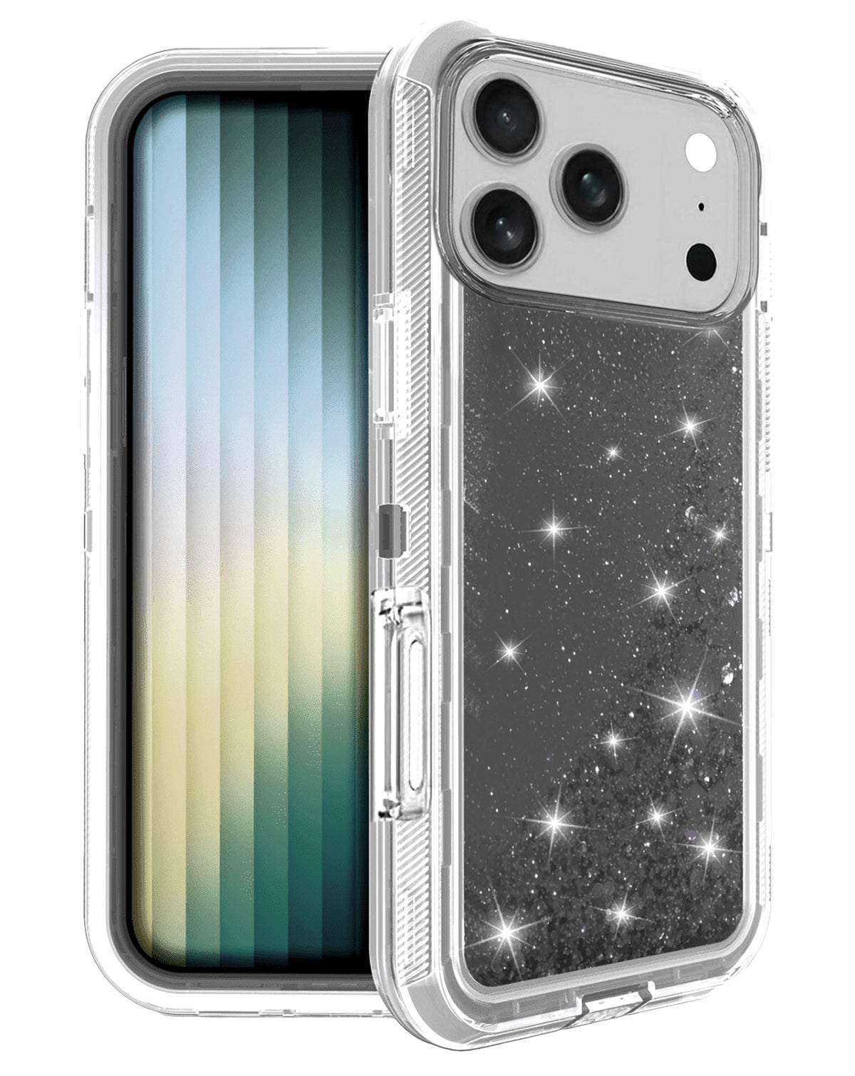 Glitter Case for iPhone 17 Pro Max / 18 Pro Max — Black