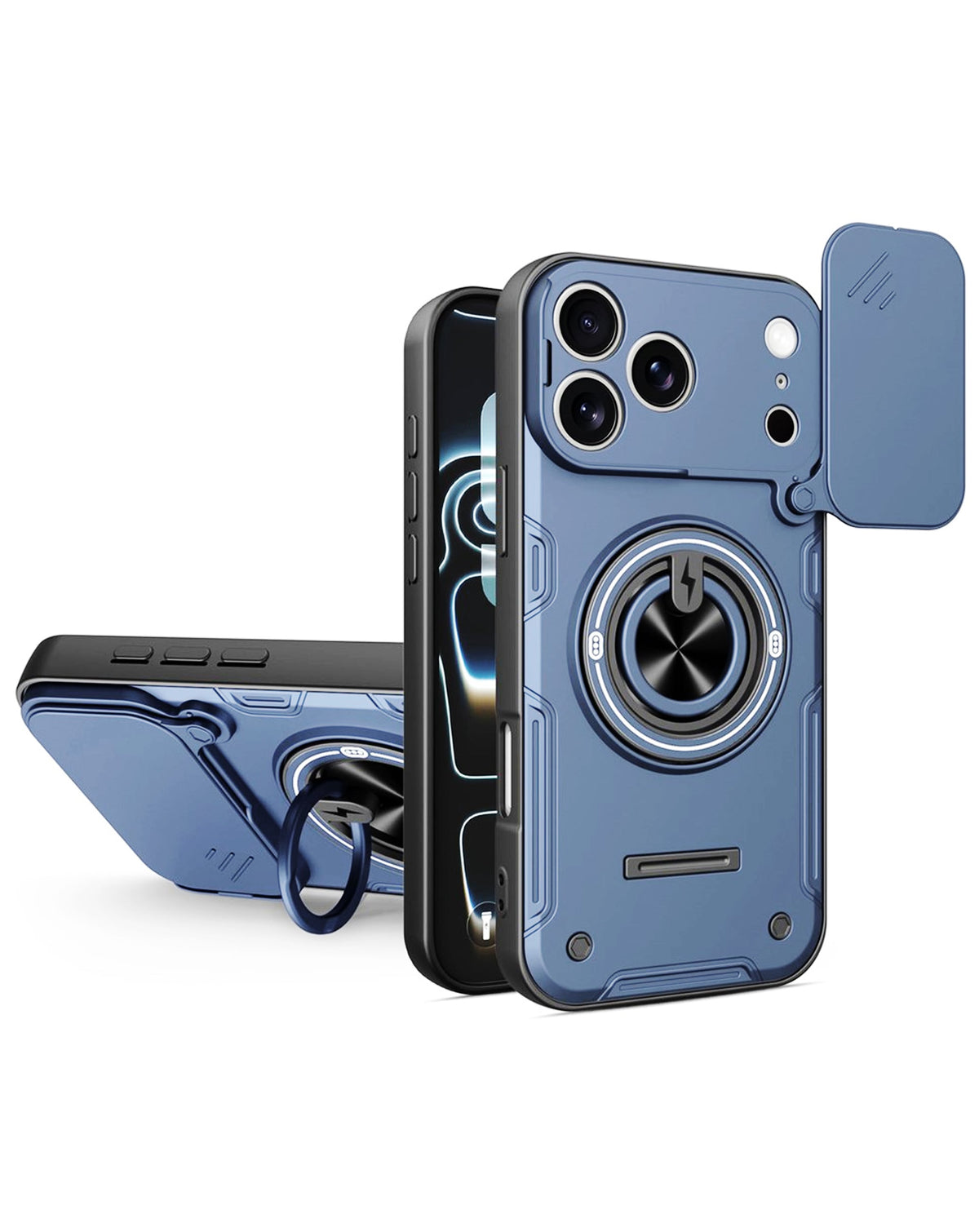 Magnetic Kickstand Camera-Protecting Case for iPhone 17 Pro Max / 18 Pro Max