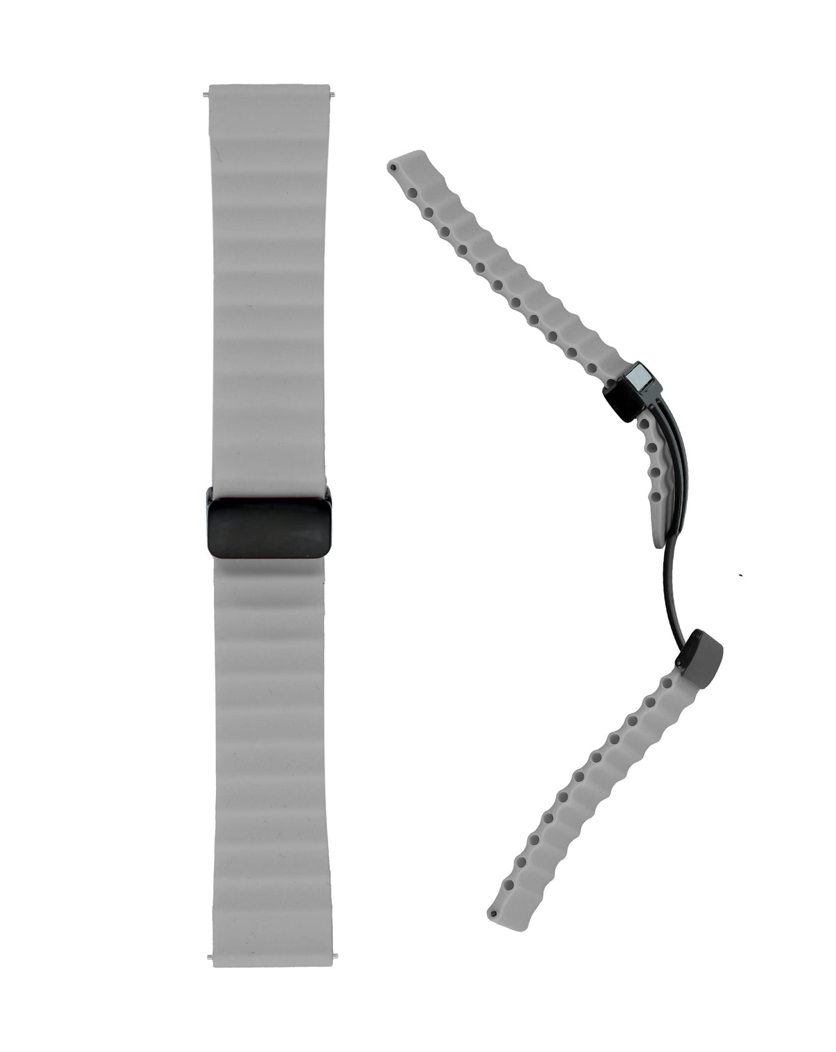 Magnetic Soft Silicone Band for Galaxy Watch 20mm — Gray