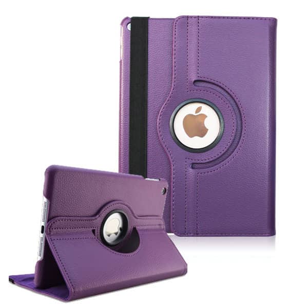 Kickstand Full-Body Case for iPad 2 / 3 / 4 — Purple
