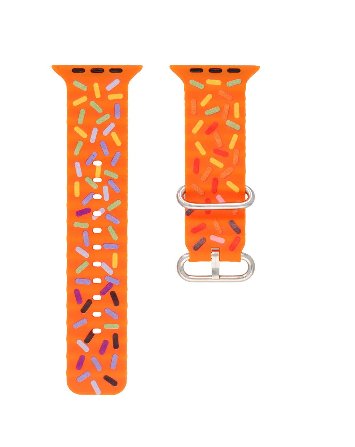 Soft Silicone Band for Apple Watch 42 / 44 / 45 / 46 / 49mm — Orange