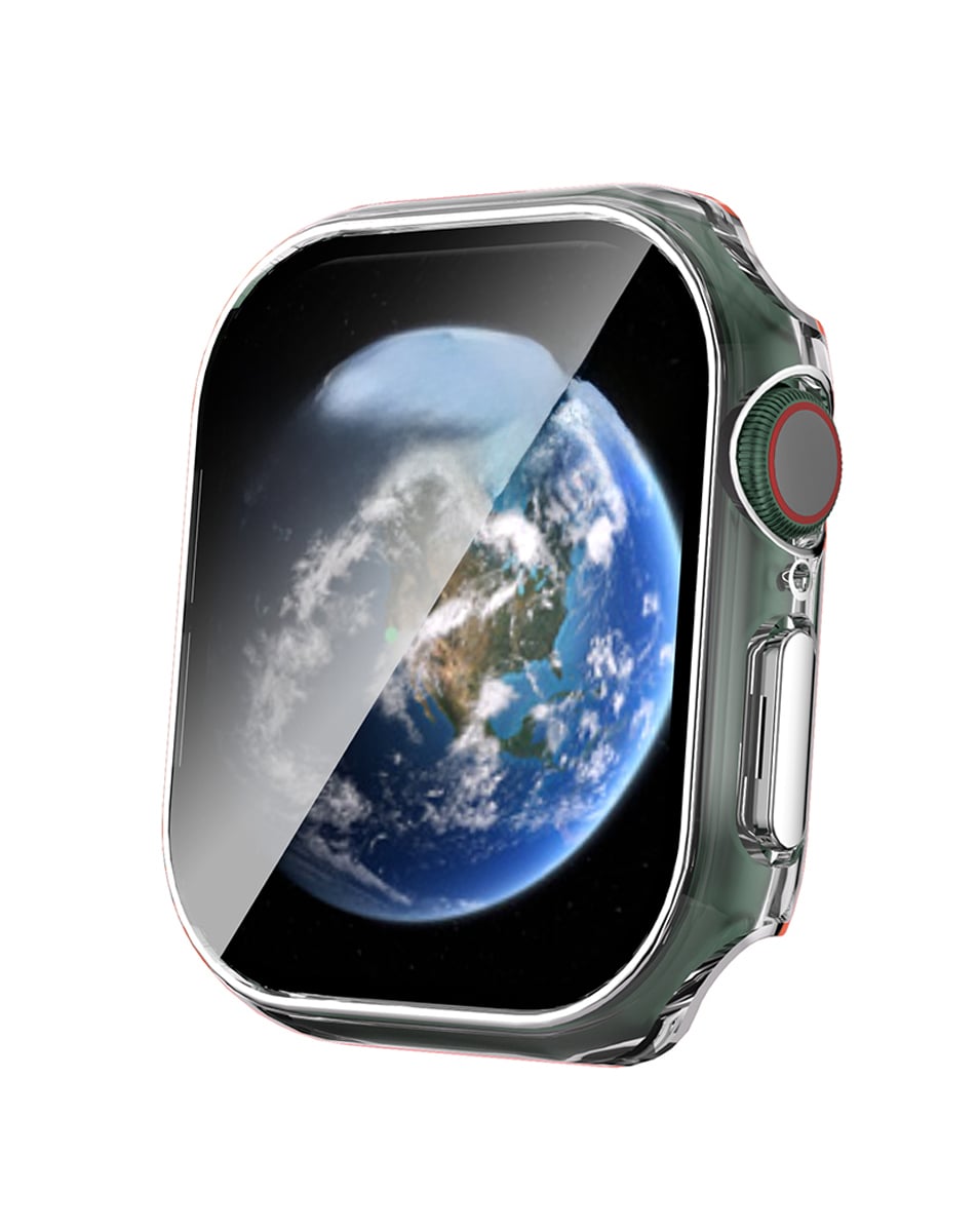 Crystal Clear Case for Apple Watch 46mm 2024 — Silver