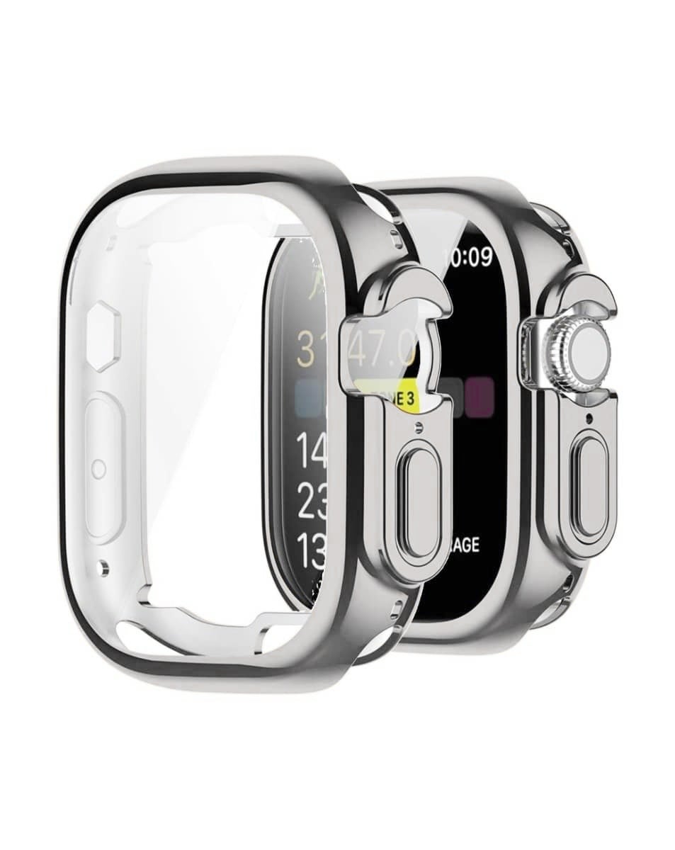 Protective Case for Apple Watch 49mm — Silver