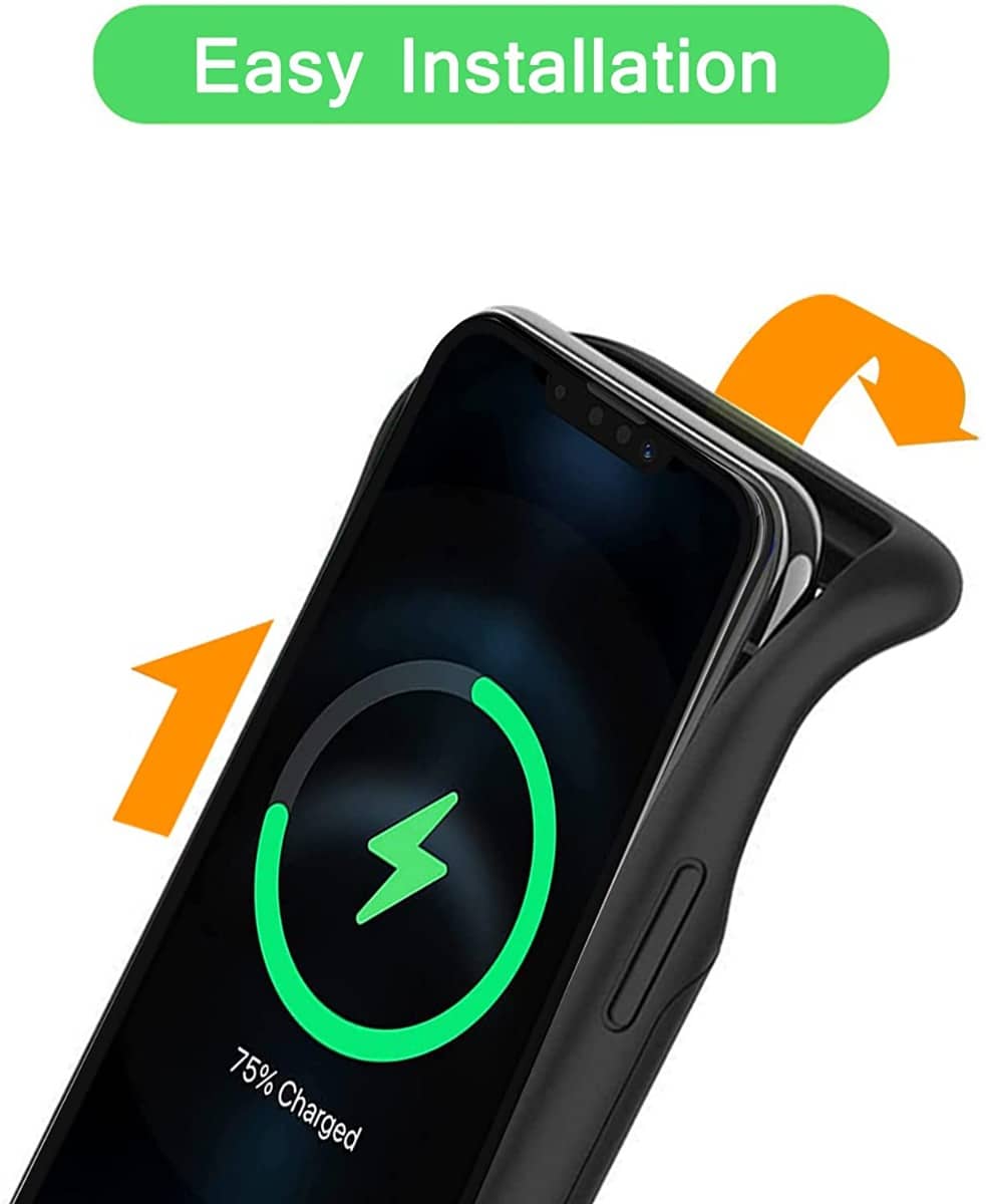 Slim Charging Case with Msafe Charging for iPhone 13 Pro — 7000 mAh