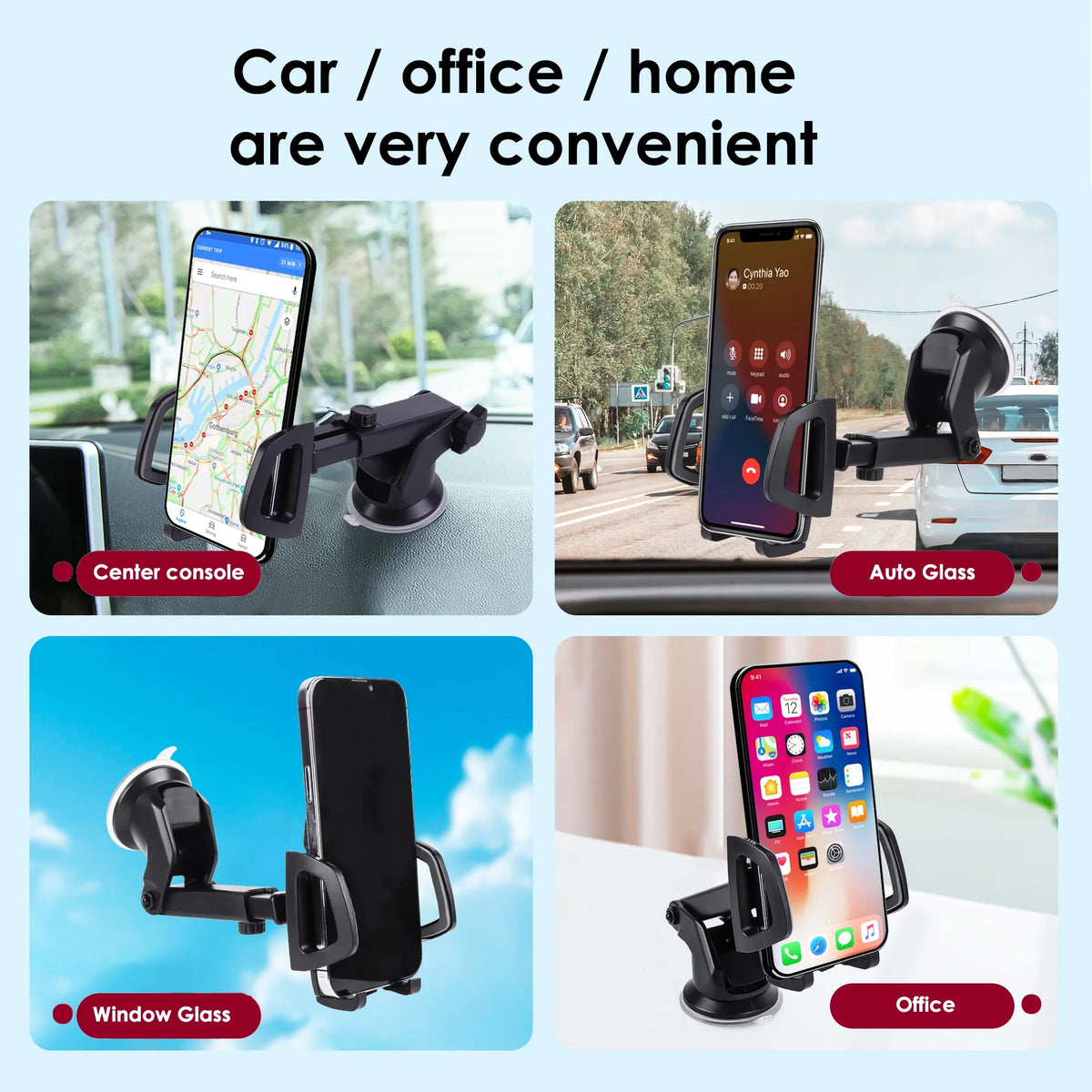 Pomgear Full Range Telescoping Phone Mount