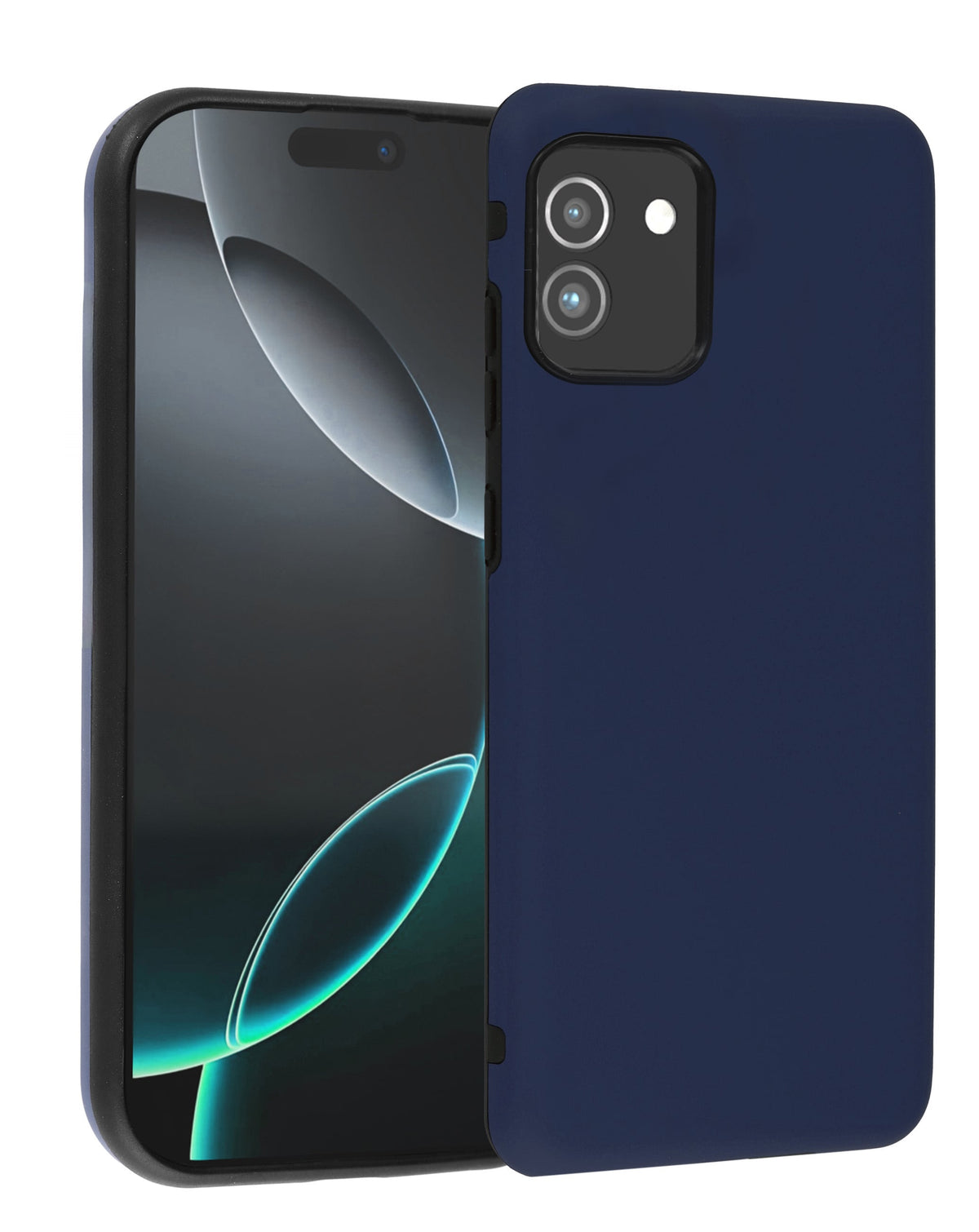 Soft Silicone Case for Galaxy A03 — Dark Blue