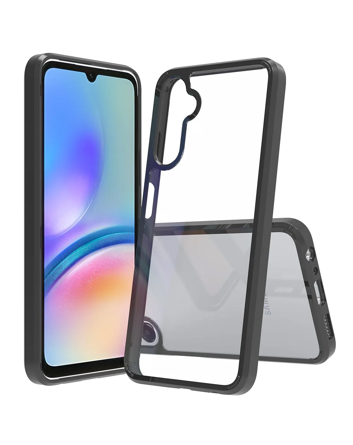 Hybrid Case for Galaxy A05S — Black