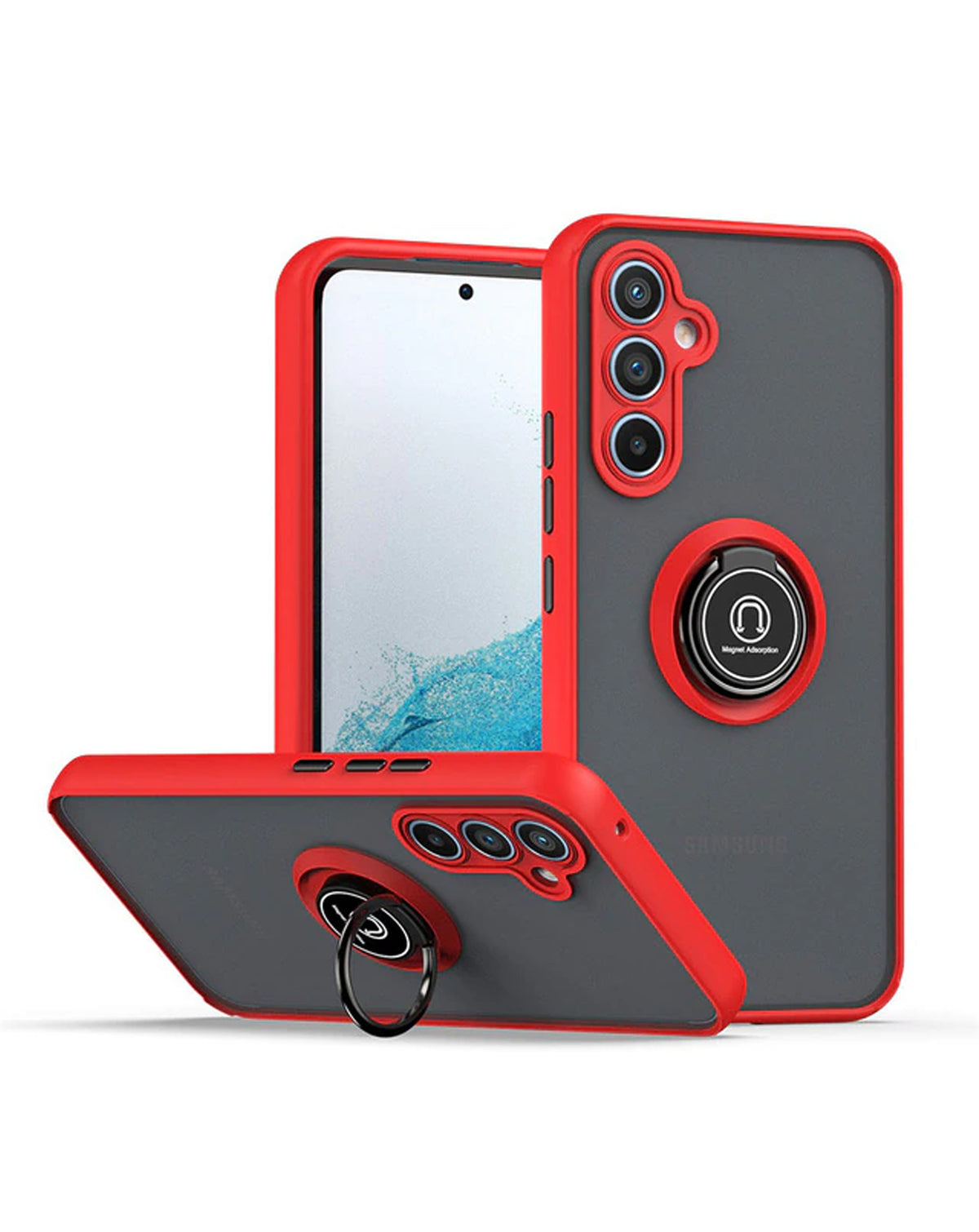 Kickstand Case for Galaxy A34 5G — Red