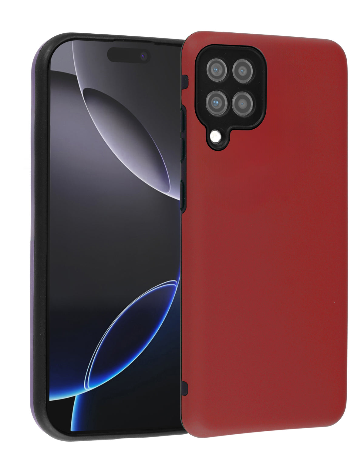 Soft Silicone Case for Galaxy A42 5G — Red