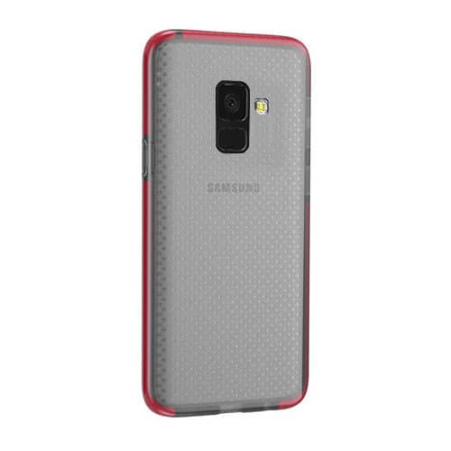 Protective Case for Galaxy A8 2018 — Smokey Red
