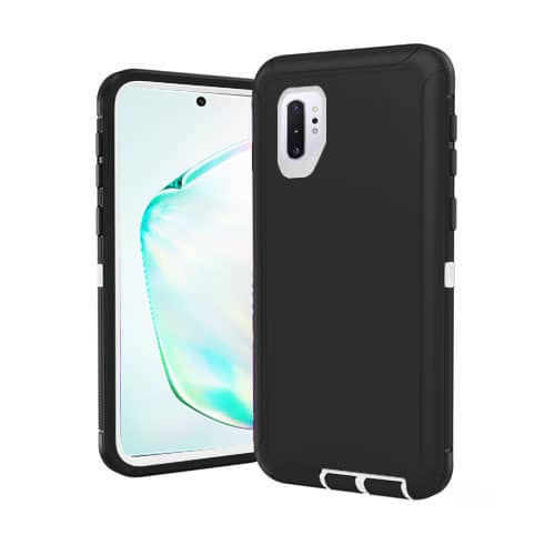 Heavy-Duty Shockproof Case for Galaxy Note 10 — Black & White