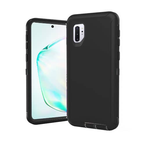 Heavy-Duty Shockproof Case for Galaxy Note 10 — Black