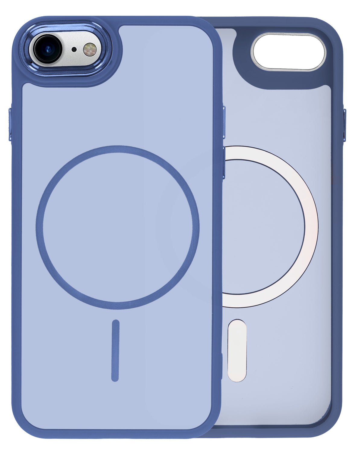 MagSafe Heavy-Duty Shockproof Case for iPhone 7 / 8 — Navy Blue
