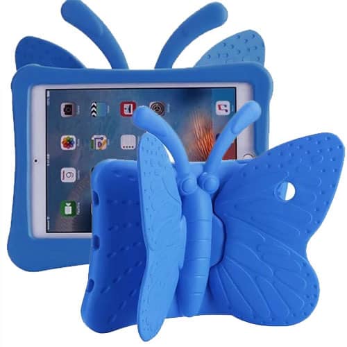 Heavy-Duty Shockproof Kids Case for iPad 2 / 3 / 4 — Light Blue