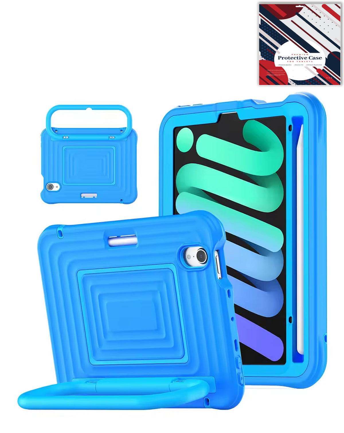 Kickstand Case for iPad 10 2022 10.9 — Light Blue
