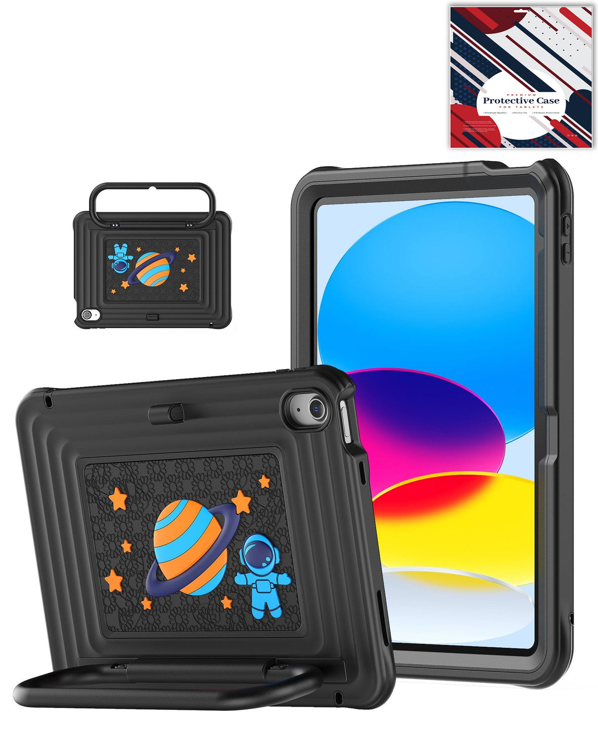 Kickstand Kids Case for iPad 10 2022 10.9 — Black