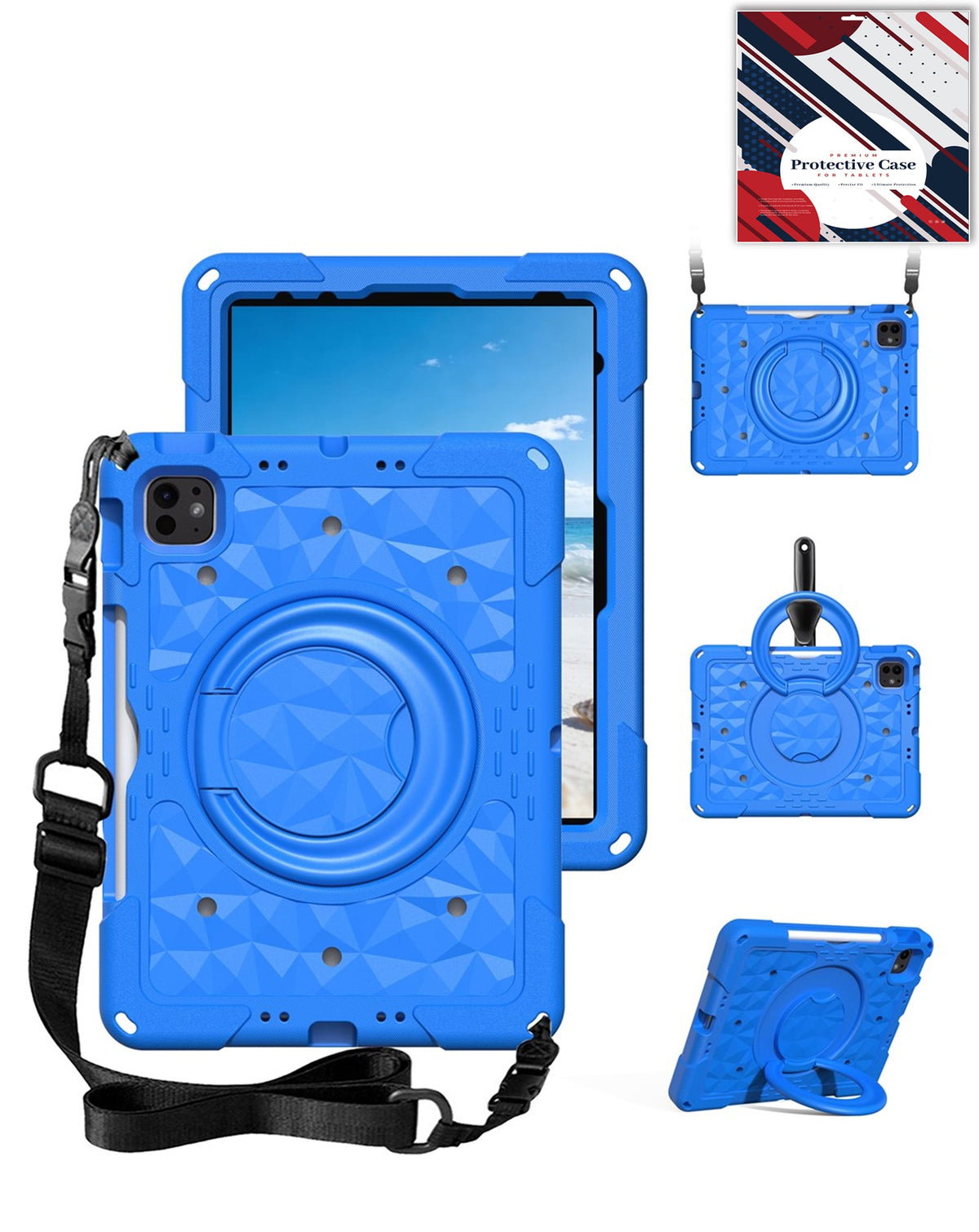 Full-Body Case for iPad 10 2022 10.9 — Blue
