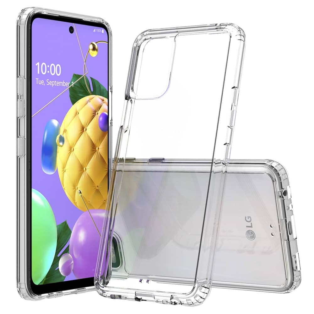 Crystal Clear Case for LG K52 — Clear