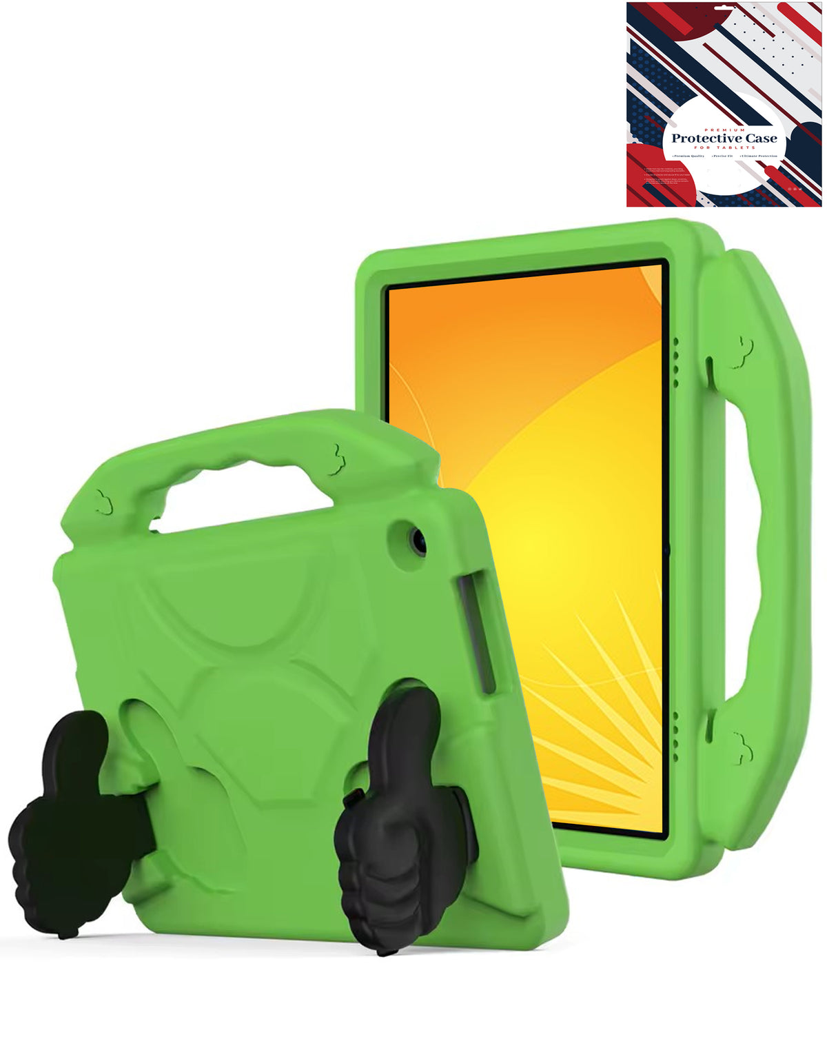 Kickstand Kids Case for Kindle Fire HD10 2023 — Green