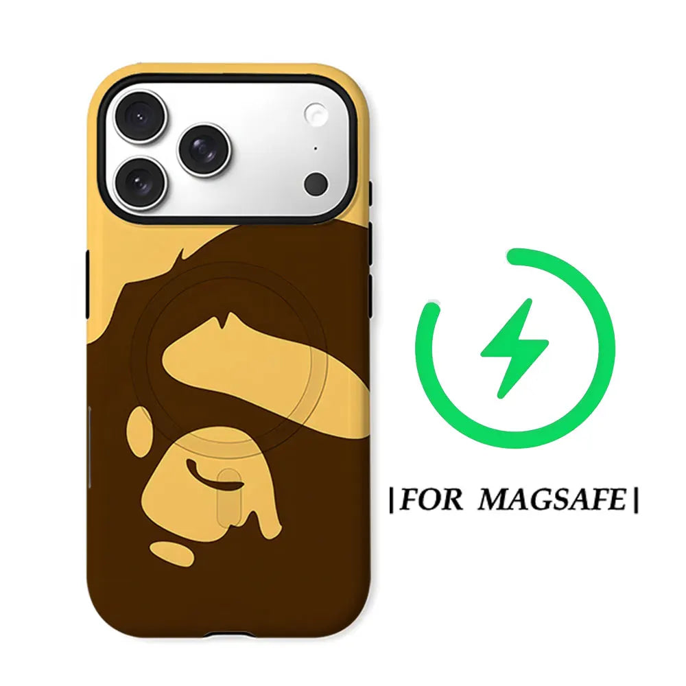 The Silverback — Double-Layer Tough MagSafe Case