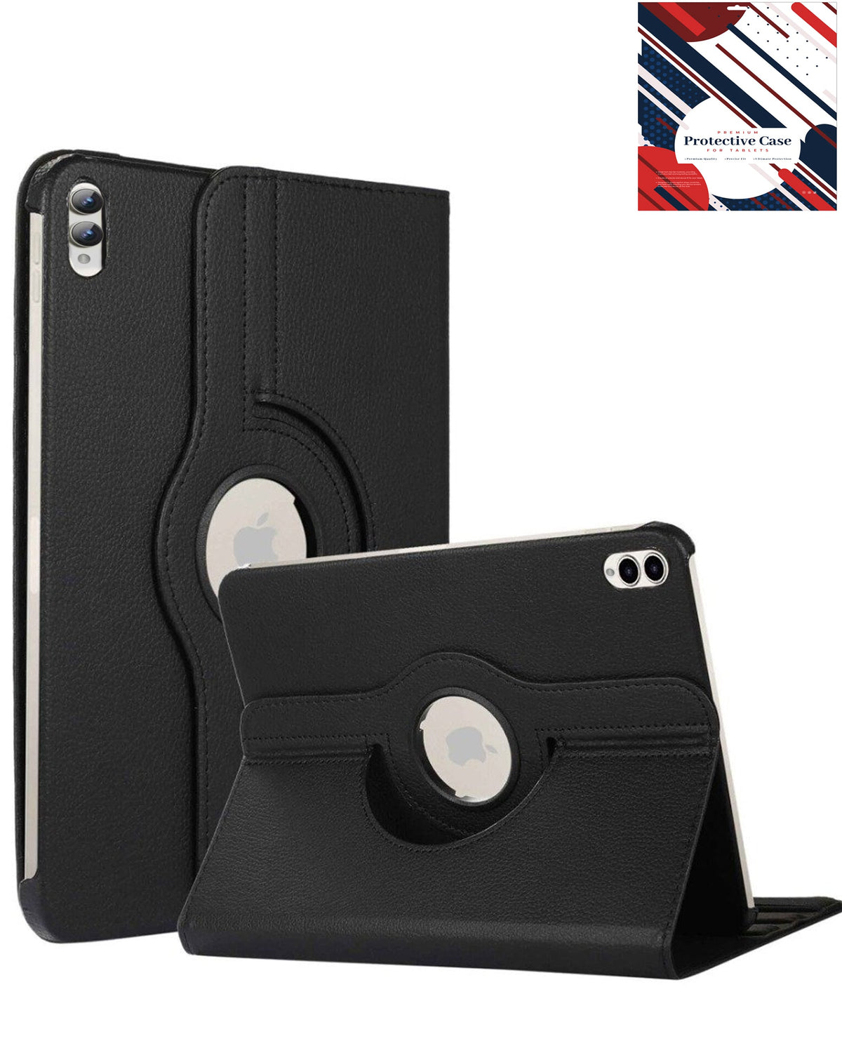 Kickstand Full-Body Case for Galaxy Tab S10 Ultra / S9 Ultra / S8 Ultra 14.6 — Black