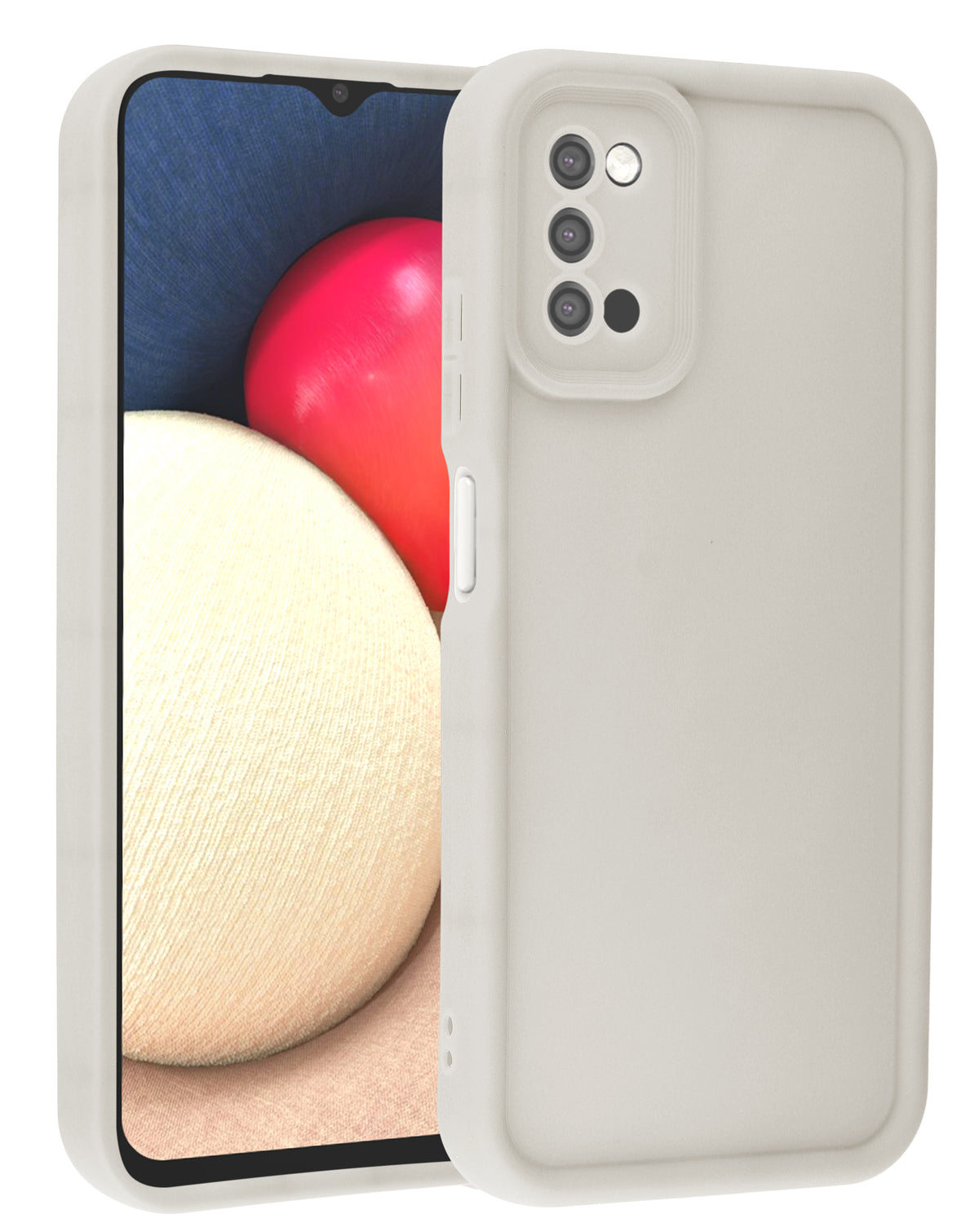 Protective Case for Galaxy A02S — White