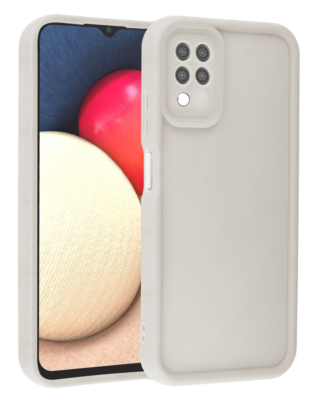 Protective Case for Galaxy A12 — White