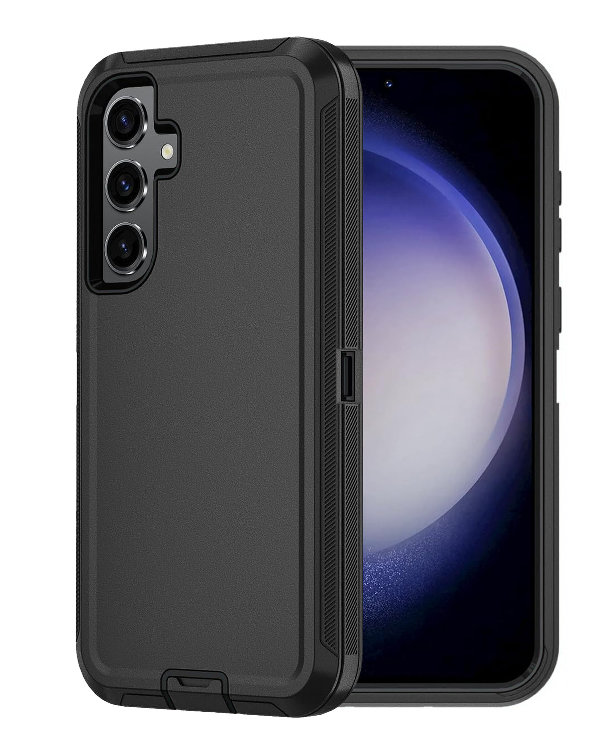 Heavy-Duty Shockproof Case for Galaxy A35 5G — Black
