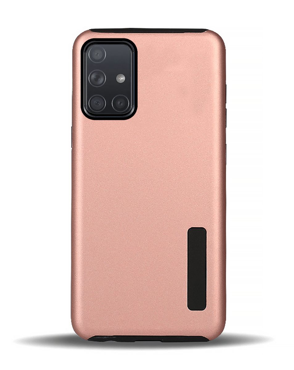 Heavy-Duty Shockproof Case for Galaxy A51 — Rose Gold