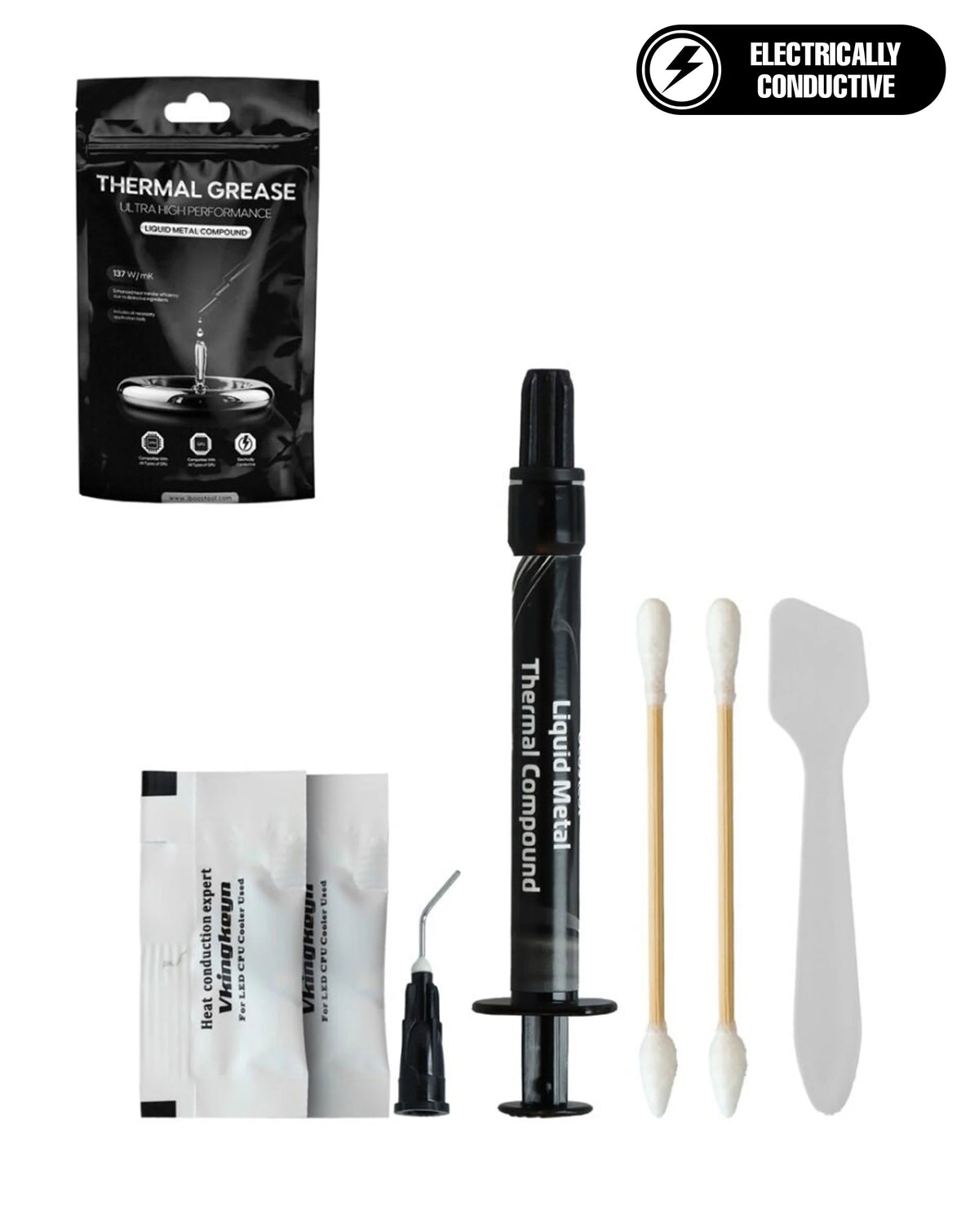 Boostool Extreme Liquid Metal Thermal Compound — 137W / mK, 3gr, Not Returnable
