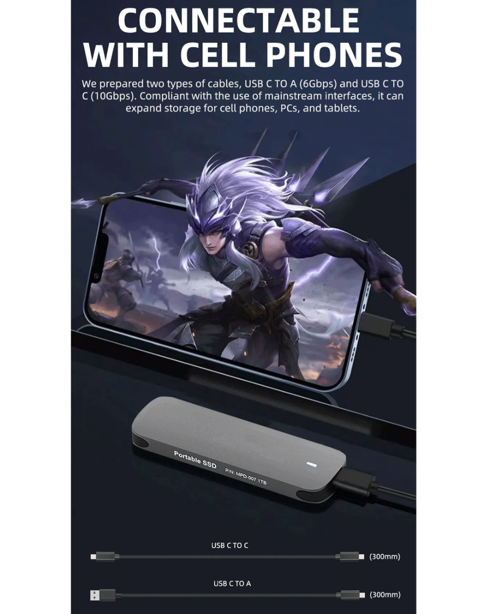 Derlar DL-240 2242 128GB Portable SSD