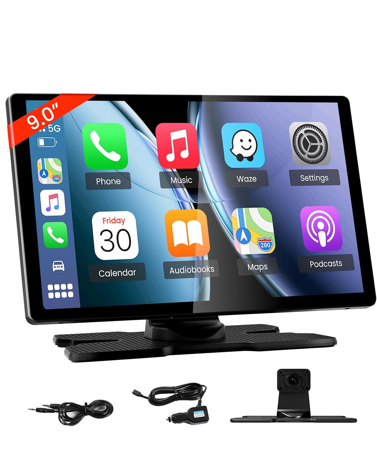 9'' USB-C Interface for CarPlay and Android Auto