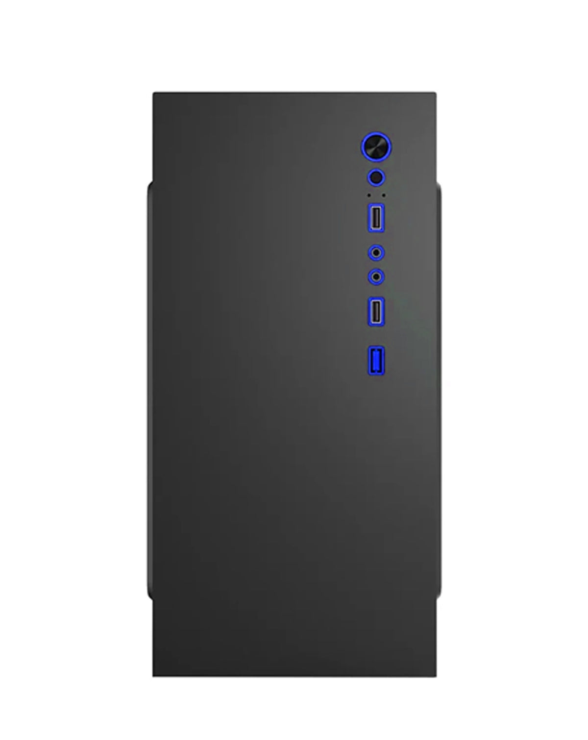 Custom Tower PC Case with Large Cooling Fan — Black, 300*165*380MM
