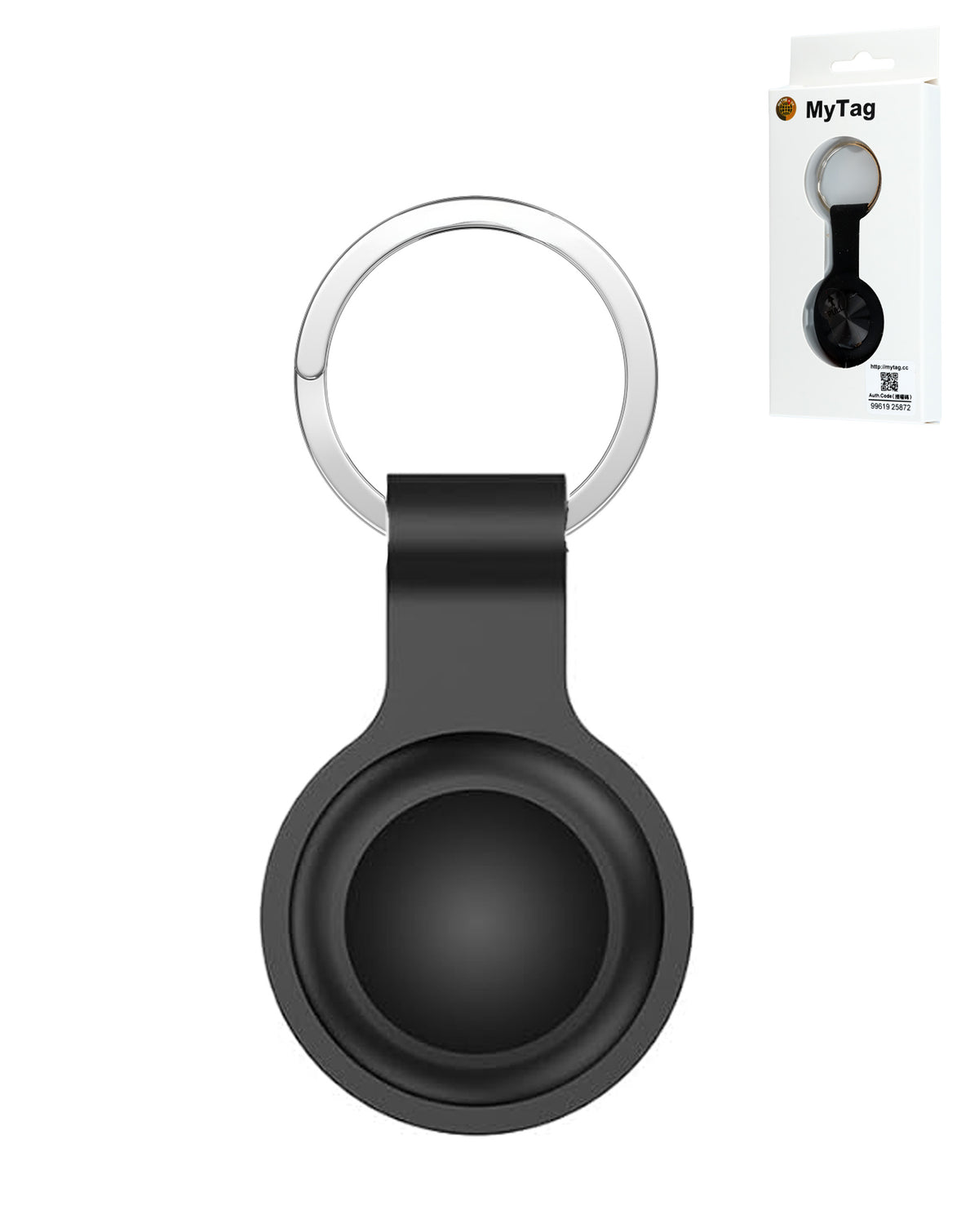 Smart Wireless Tag — Works with Ios and Android, Black