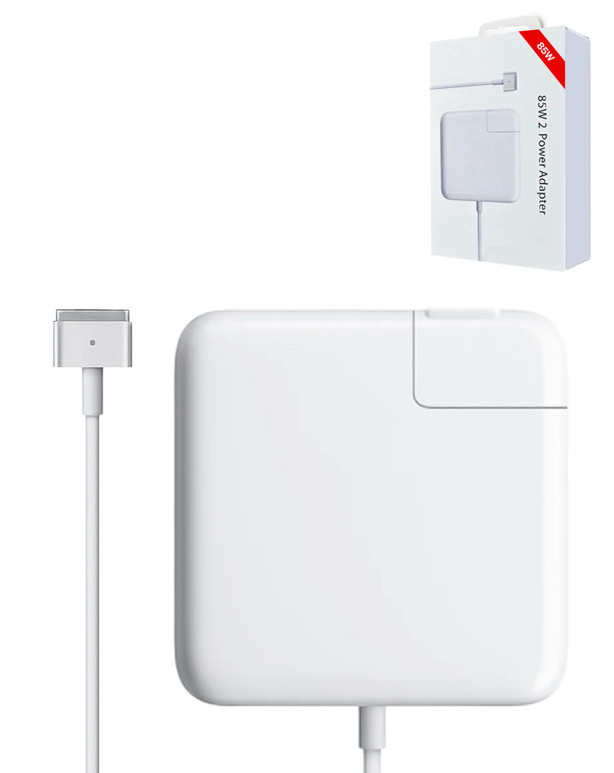 Charger Adapter for MacBook — T-Style, 6ft, 85W, Used OEM Pull
