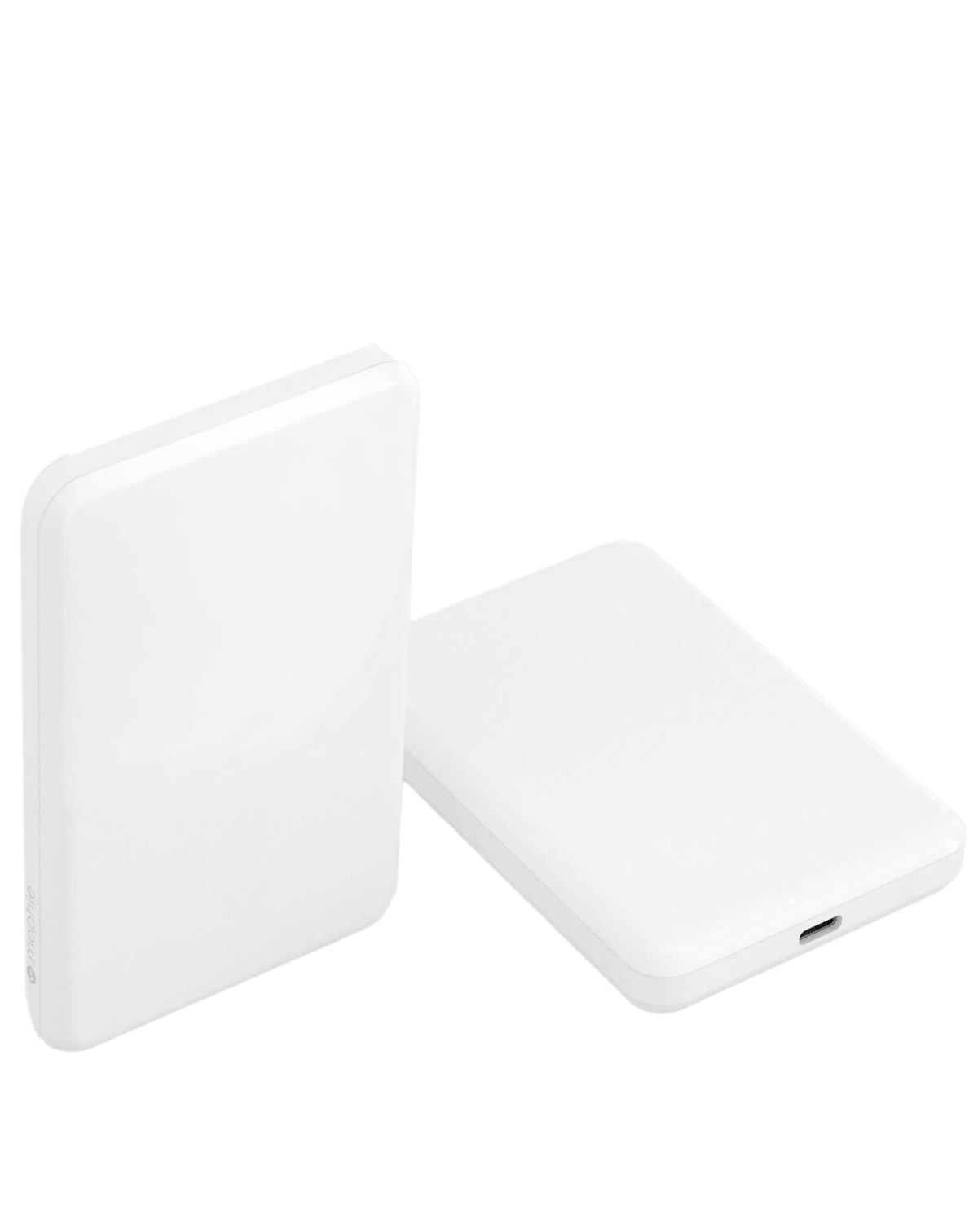 Wireless Charging MS Power Bank — White, 5000 mAh / 10W