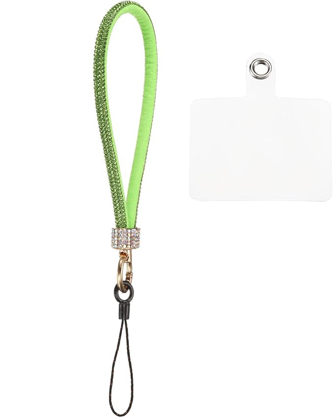 Diamond Bracelet Phone Lanyard Wristbands - Green — 0.4ft