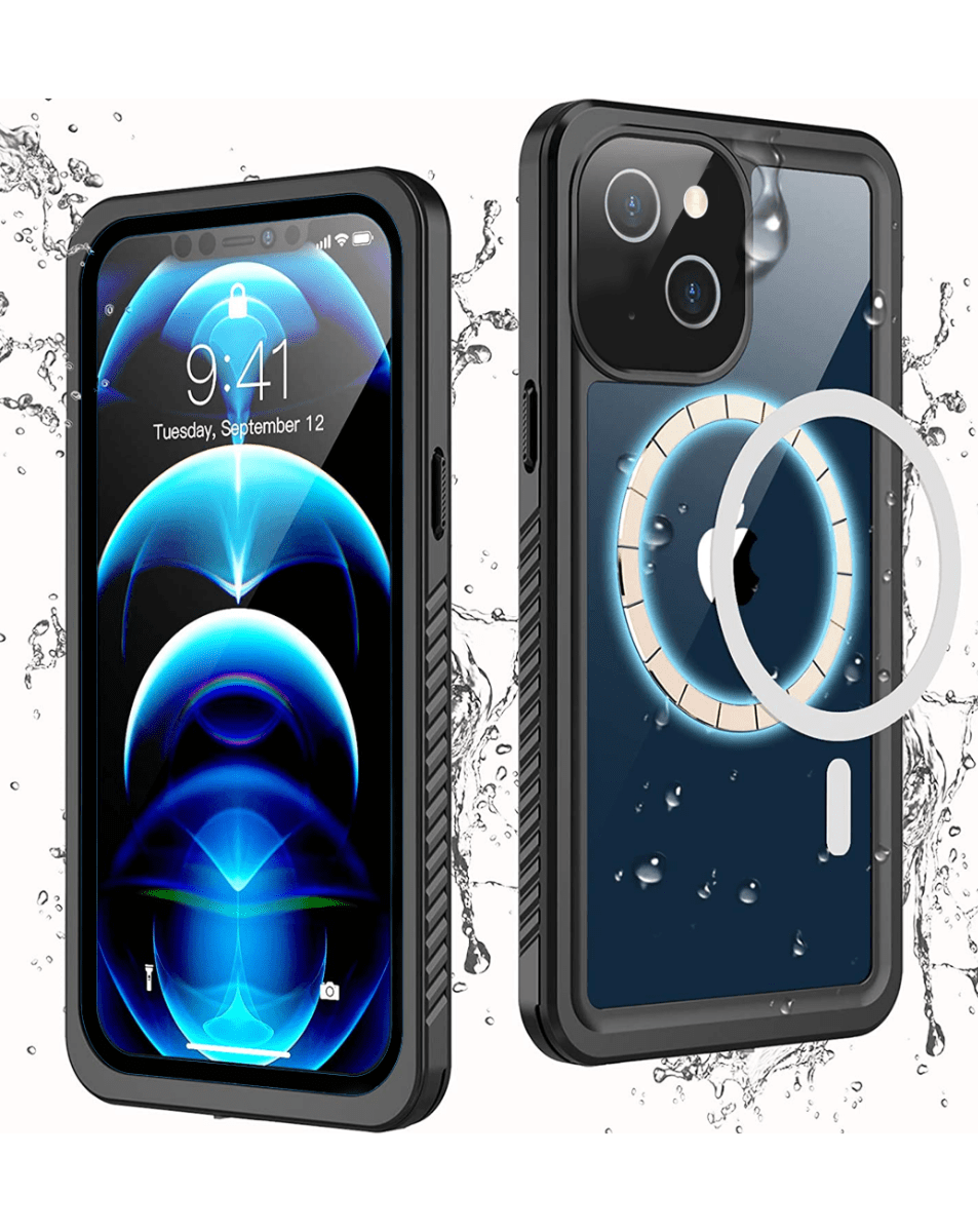 Crystal Clear Water-Resistant Case for iPhone 13