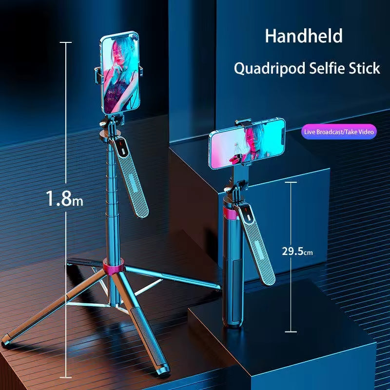 Retractable Tripod with Remote Control