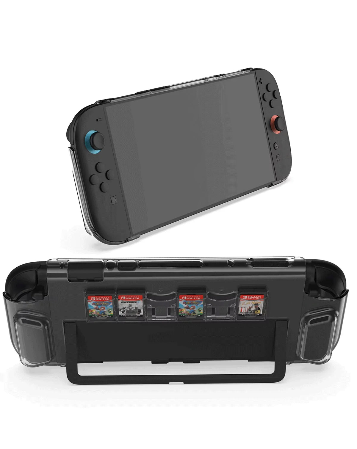 Dobe Crystal Clear Protective Case Case for Nintendo Switch 2
