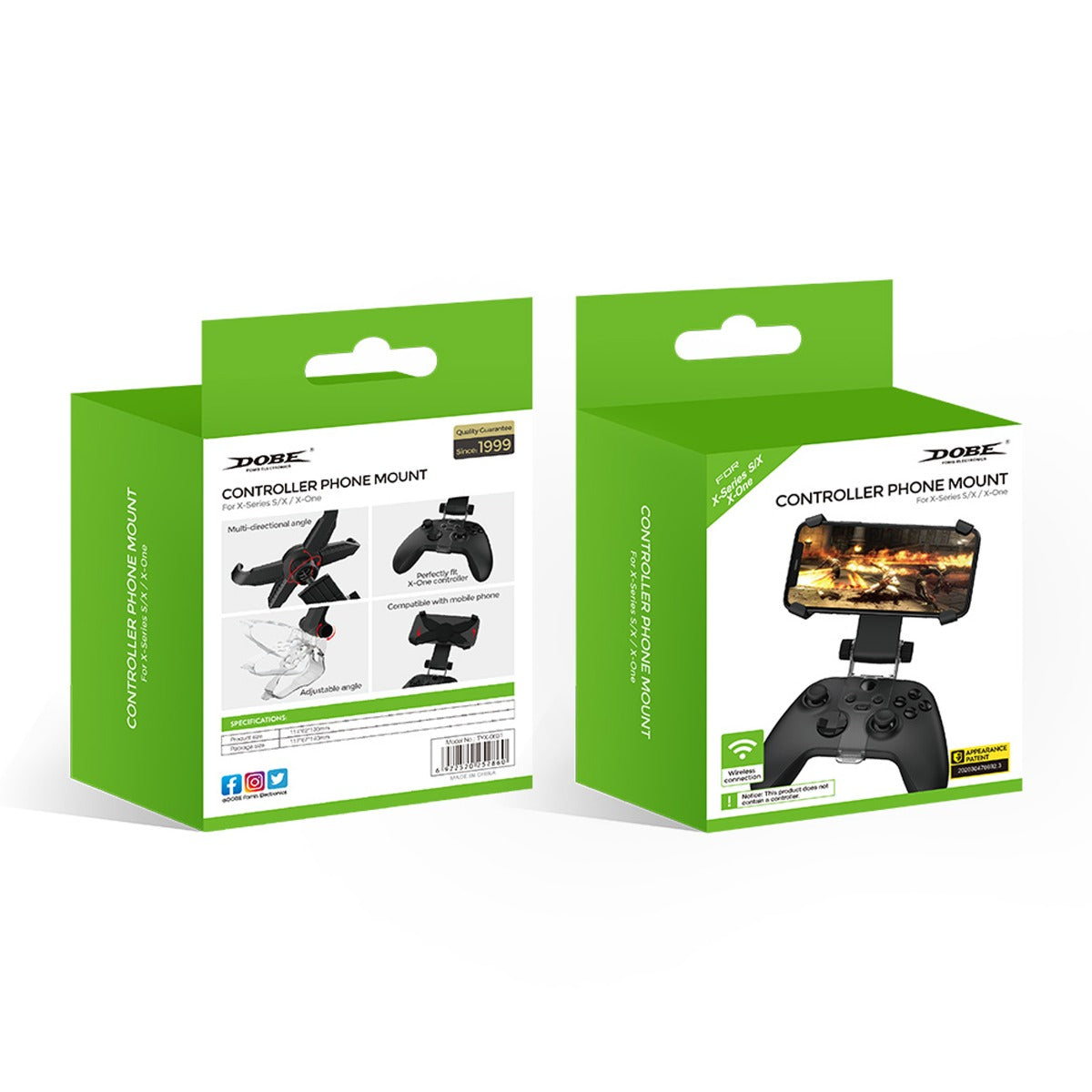 Dobe Mobile Phone Clamp for Xbox Series S / X
