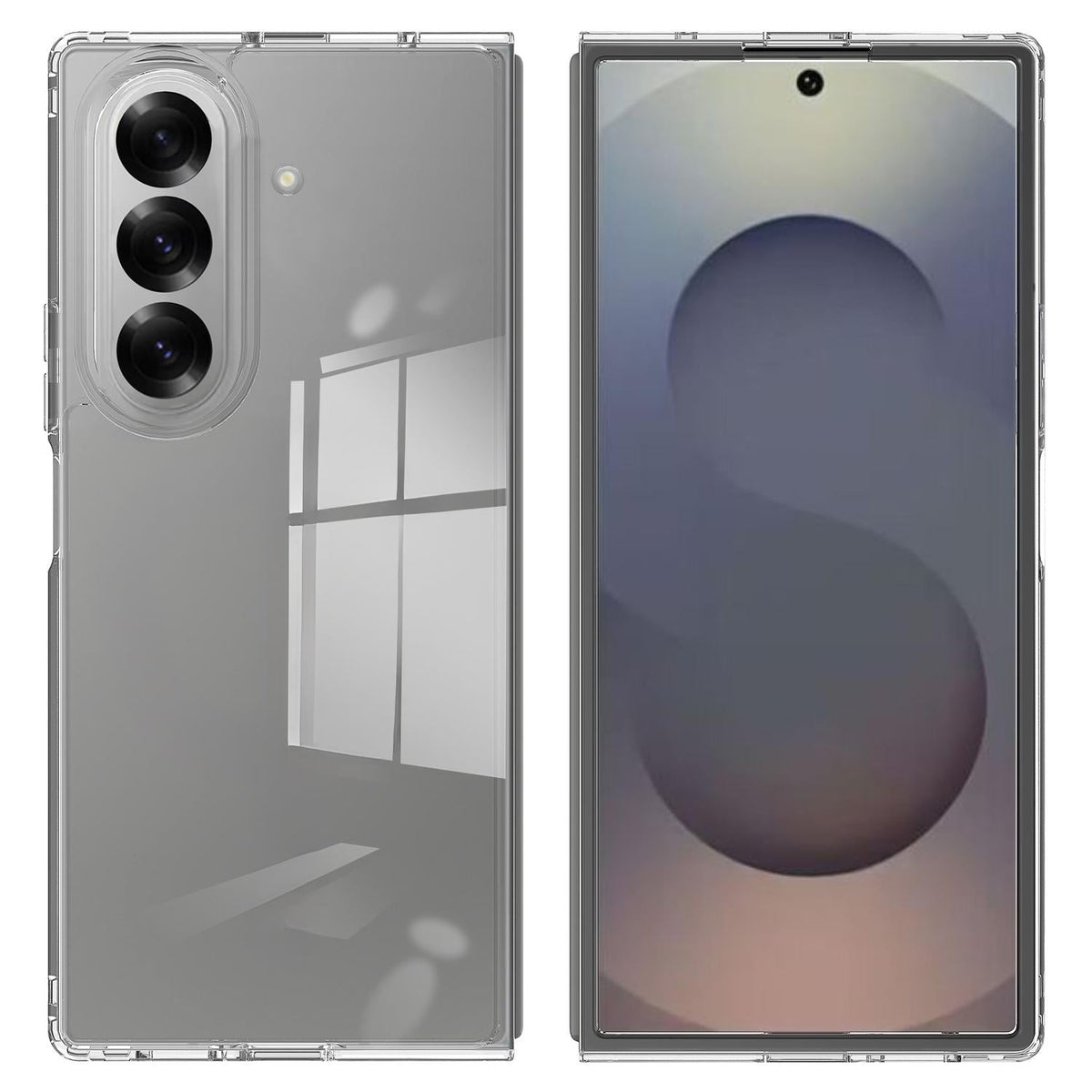 Crystal Clear Case for Galaxy Z Fold 7 — Clear